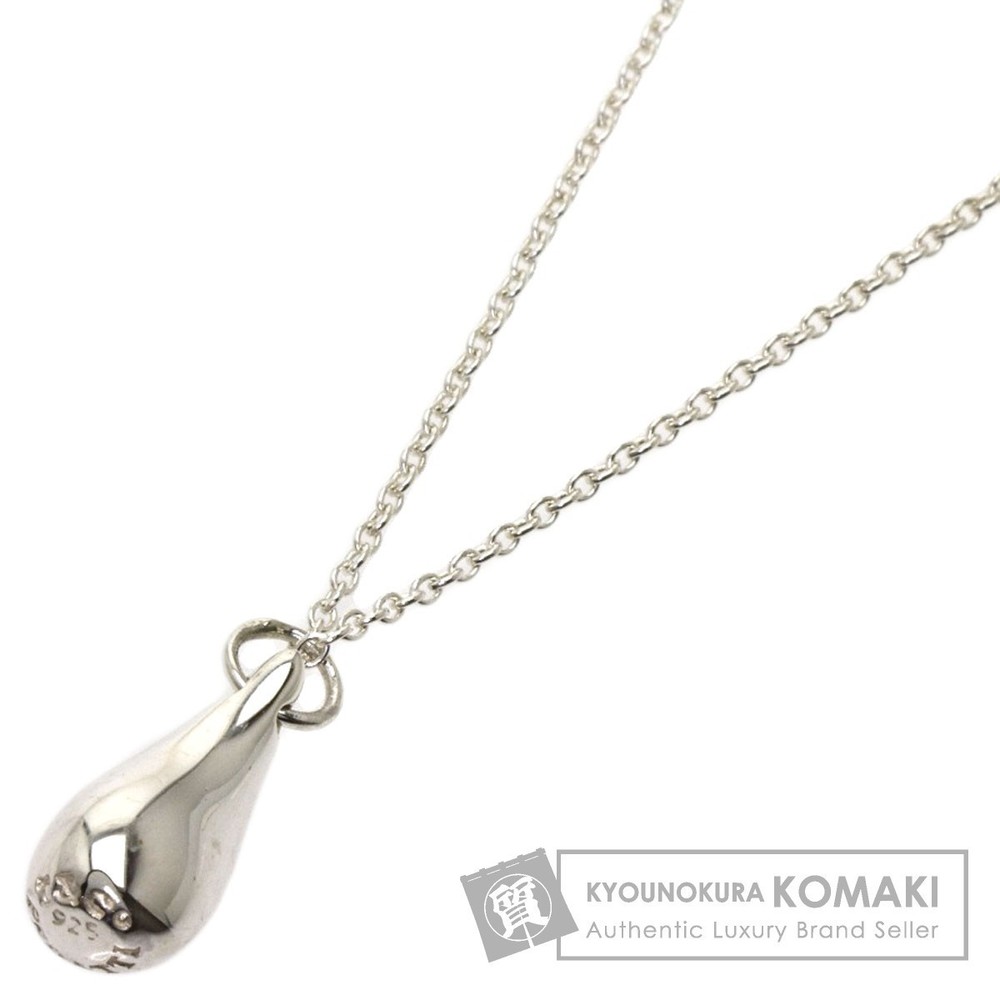 Tiffany Teardrop Necklace Silver Tiffany